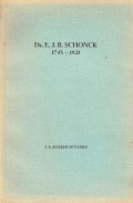 Dr. E.J.B. Schonck 1745 - 1821