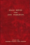 Eenige brieven van John Warburton