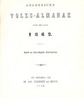 Geldersche volks-almanak voor het jaar 1862