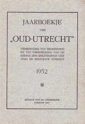 Jaarboekje van Oud-Utrecht 1952