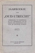 Jaarboekje van Oud-Utrecht 1953