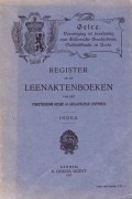 Register op de Leenaktenboeken van het Vorstendom Gelre en Graafschap Zutphen