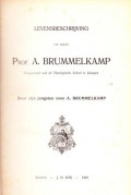 Levensbeschrijving van wijlen Prof. A. Brummelkamp