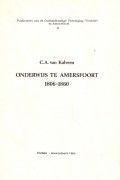 Onderwijs te Amersfoort 1806-1860