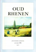 Oud Rhenen zeventiende Jaargang Januari 1998 No. 1