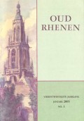 Oud Rhenen vierentwintigste Jaargang Januari 2005 No. 1