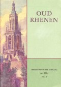 Oud Rhenen drieentwintigste Jaargang Mei 2004 No. 2