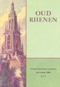 Oud Rhenen tweeentwintigste Jaargang September 2003 No. 3