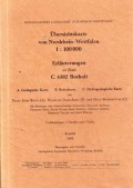 Übersichtskarte von Nordrhein-Westafeln 1: 100 000