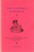 Varia Historica Brabantica Deel II