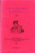 Varia Historica Brabantica Deel IV