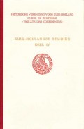 Zuid-Hollandse Studiën Deel IX