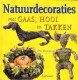 Natuurdecoraties met Gaas,Hooi en Takken