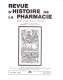 Revue d'Histoire de la Pharmacie 61e année, t. XXI 216 Mars 1973