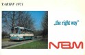 "The right way" NBM Tariff 1971