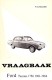 Vraagbaak Ford Taunus 17M 1961-1964