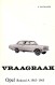 Vraagbaak Opel Rekord A 1963-1965